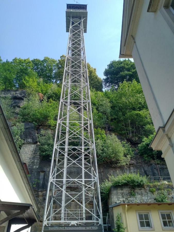 Fewo Am Personenaufzug Bad Schandau Kültér fotó